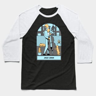 Jazz Lord (version 2) Baseball T-Shirt